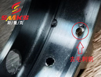 不銹鋼產品沖孔如何去毛刺？