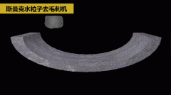 斯曼克磨粒流全新力作！水粒子去毛刺機！
