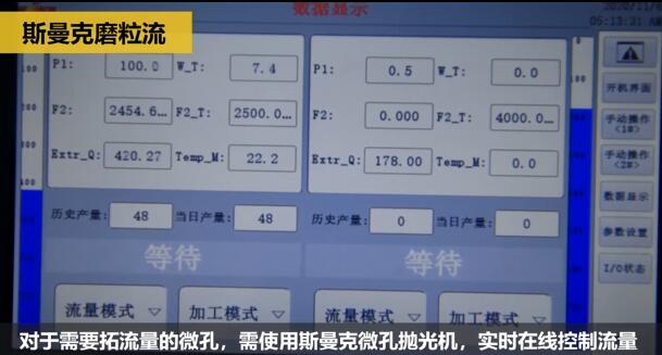 微孔拋光、去毛刺以及拓流量，斯曼克磨粒流給出解決方案