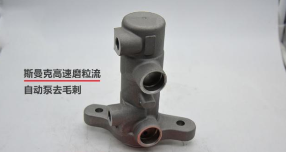自動泵<a href='http://www.cjq1b.cn' target='_blank'><u>交叉孔去毛刺</u></a>，斯曼克高速磨粒流真快！